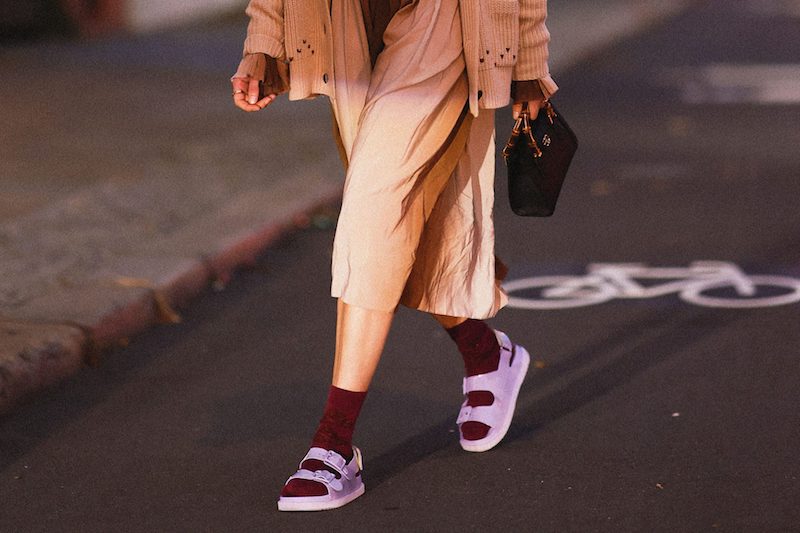 how long do birkenstocks last purple birkenstocks on model