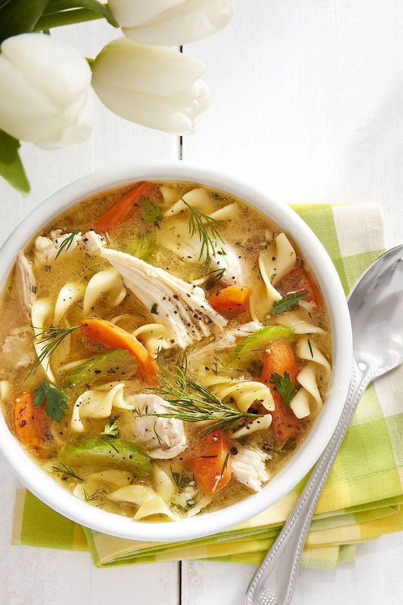 how to unclog nose bowl of chicken soup