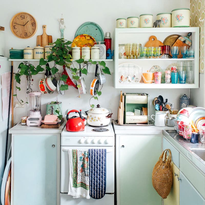 kitchen organizer rack organized kitchen shelves