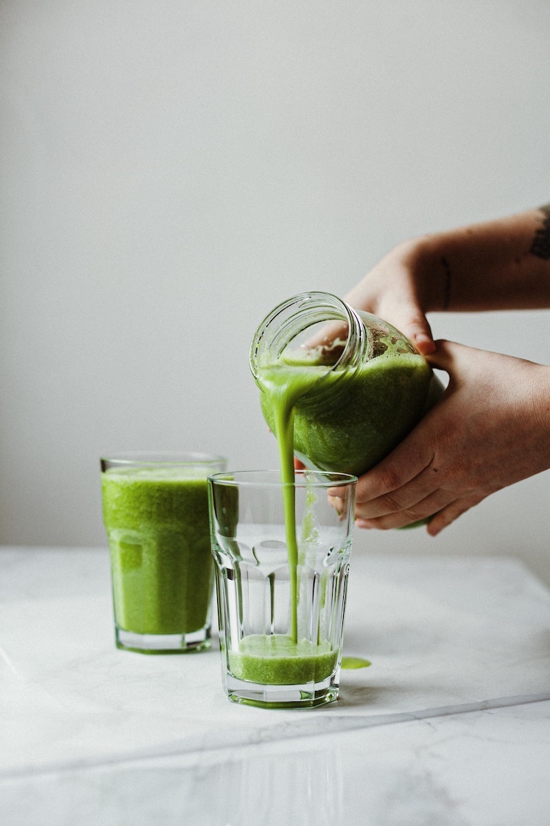 lactose free protein shakes with spinach and kiwi recipe