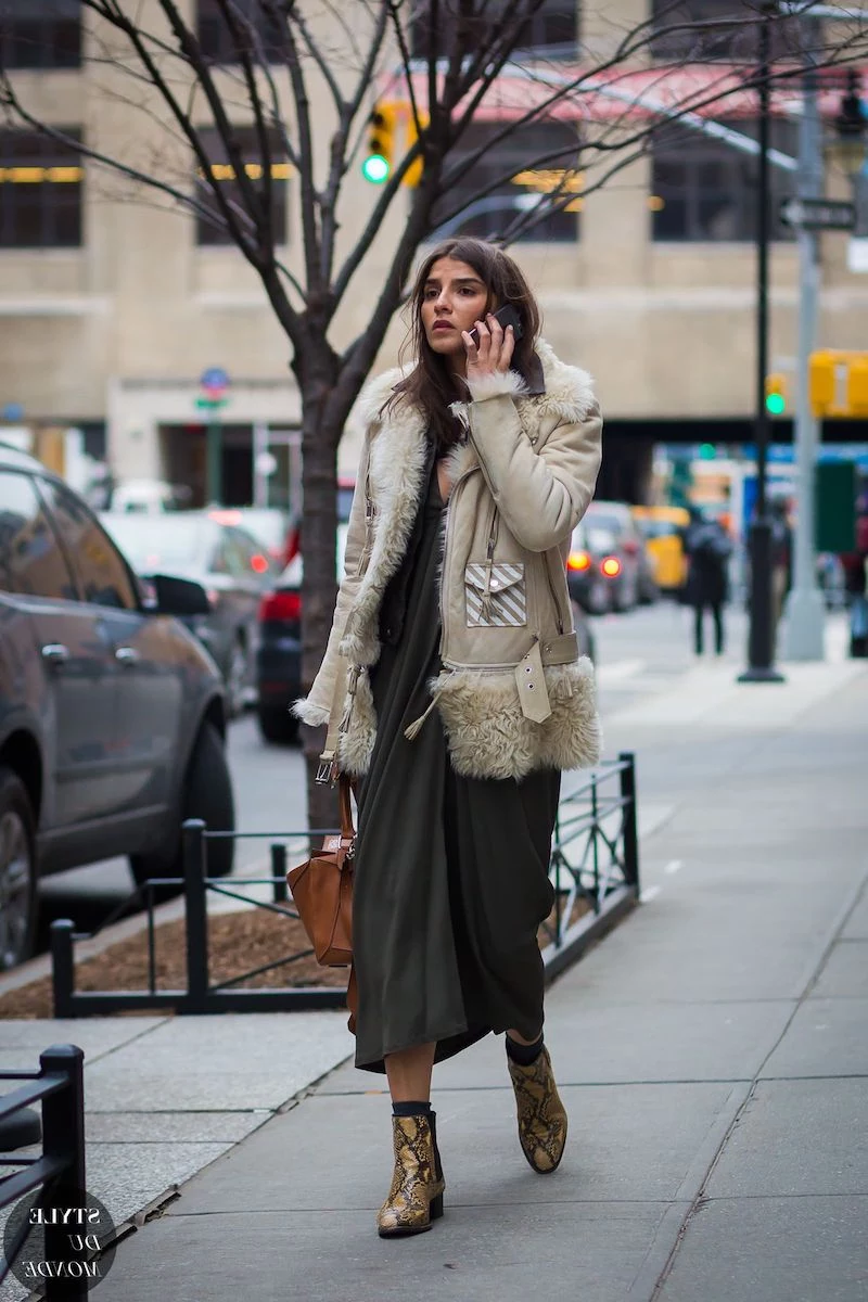 nyc winter outfits skirt styling in winter