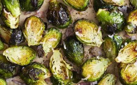 parmesan brussel sprouts air fryer brussels sprouts