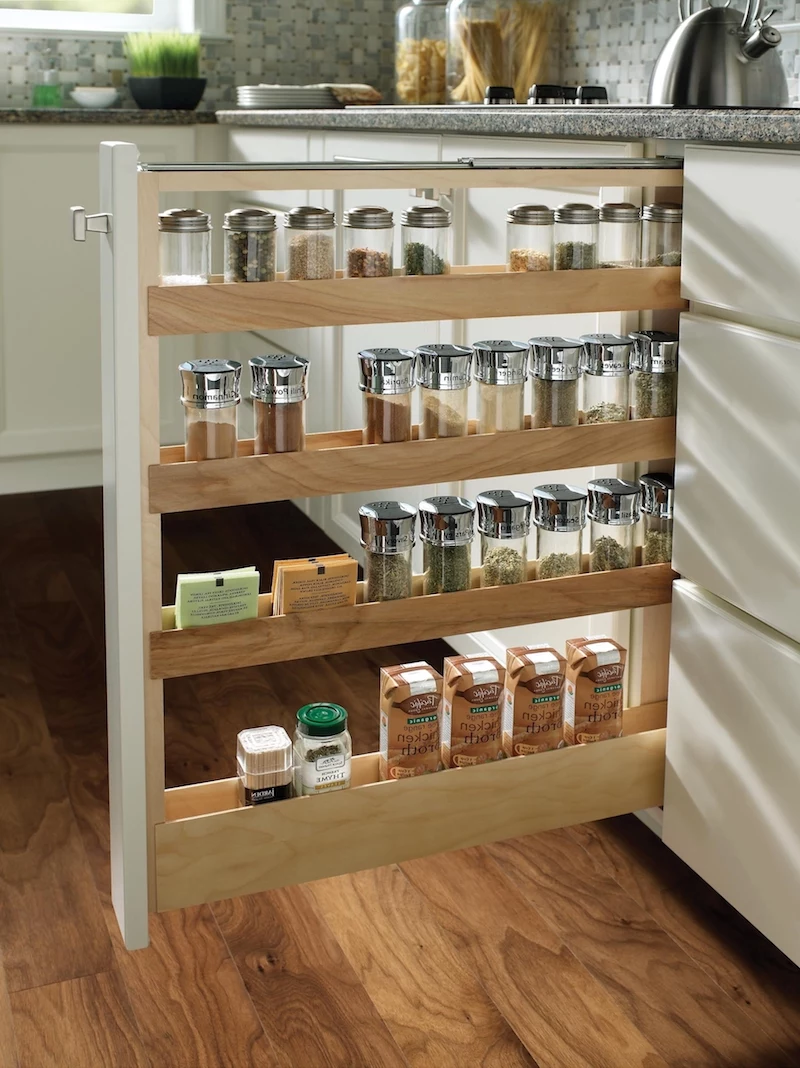 pull out cabinet organizer pull out spice rack