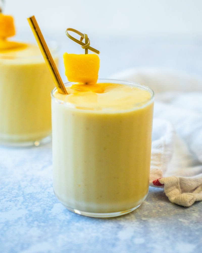vegan recipes for mango banana smoothie full of protein