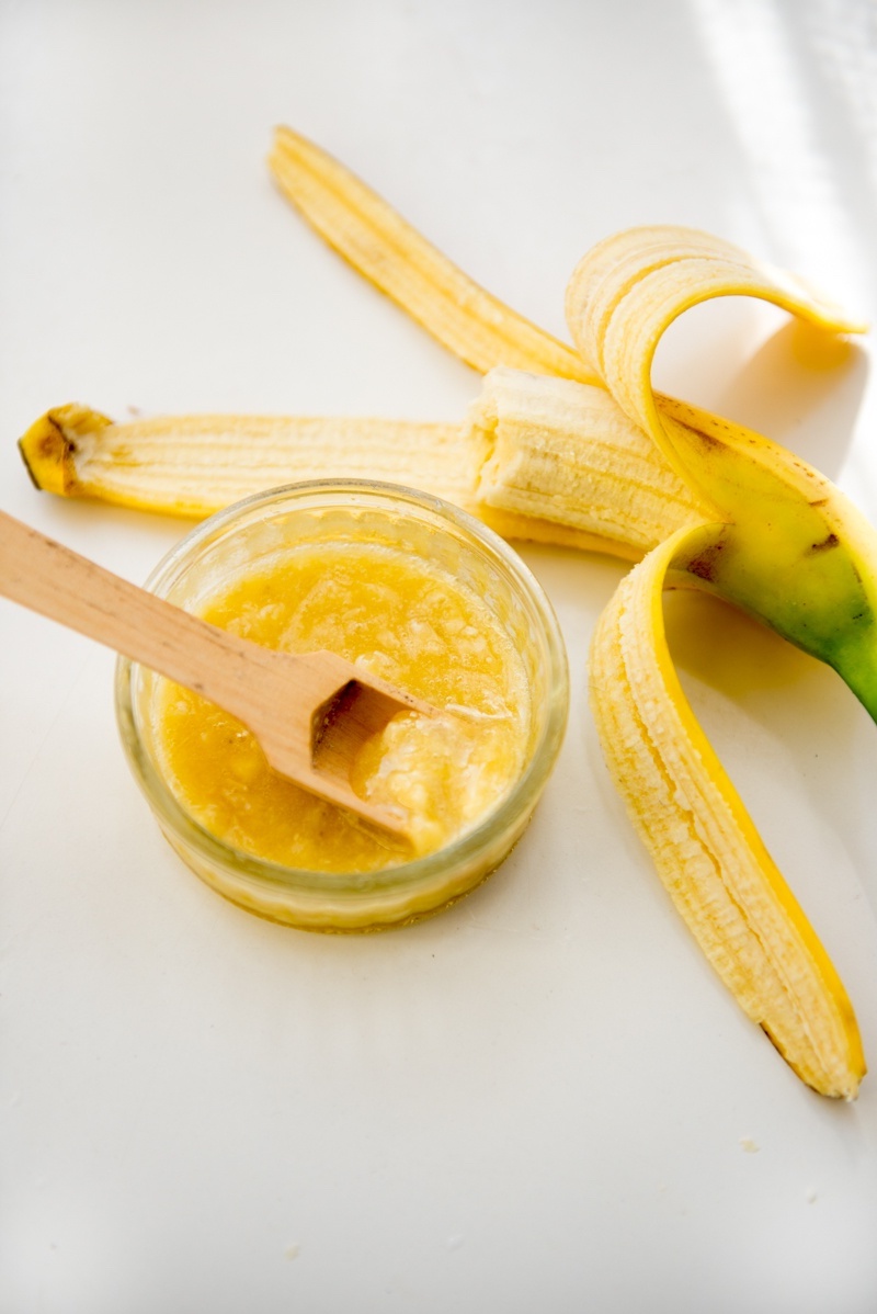 what to do with brown bananas banana sugar scrub