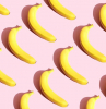 what to do with old bananas bananas on pink background
