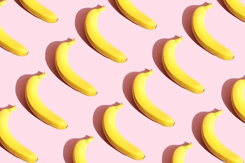 what to do with old bananas bananas on pink background