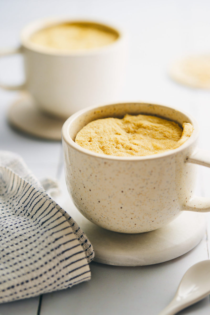 aromatic vanilla mug cake healthy