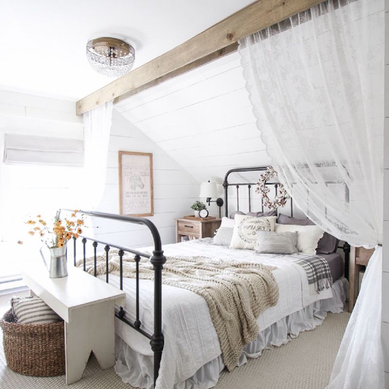 bedroom decor pinterest farmhouse