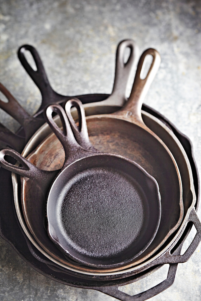 cast iron care pans