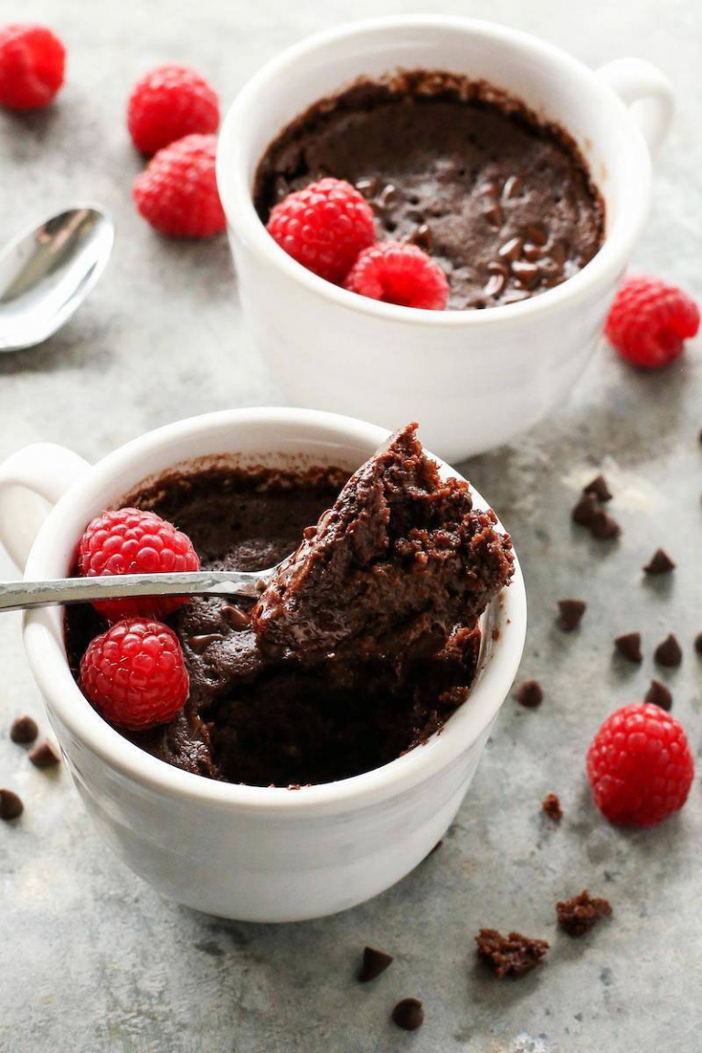 14+ Healthy Mug Cake Recipes: Vegan, Low-Calorie, Keto - Archziner.com