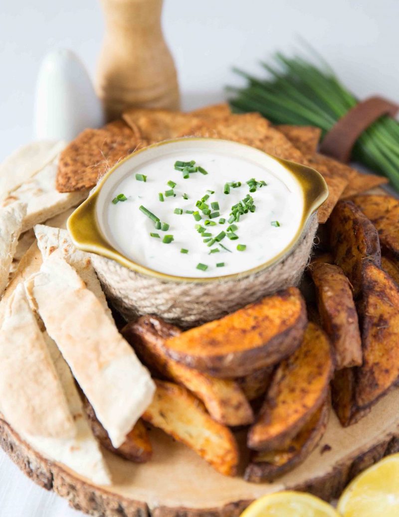 how long to cook potato wedges in air fryer sour cream dip