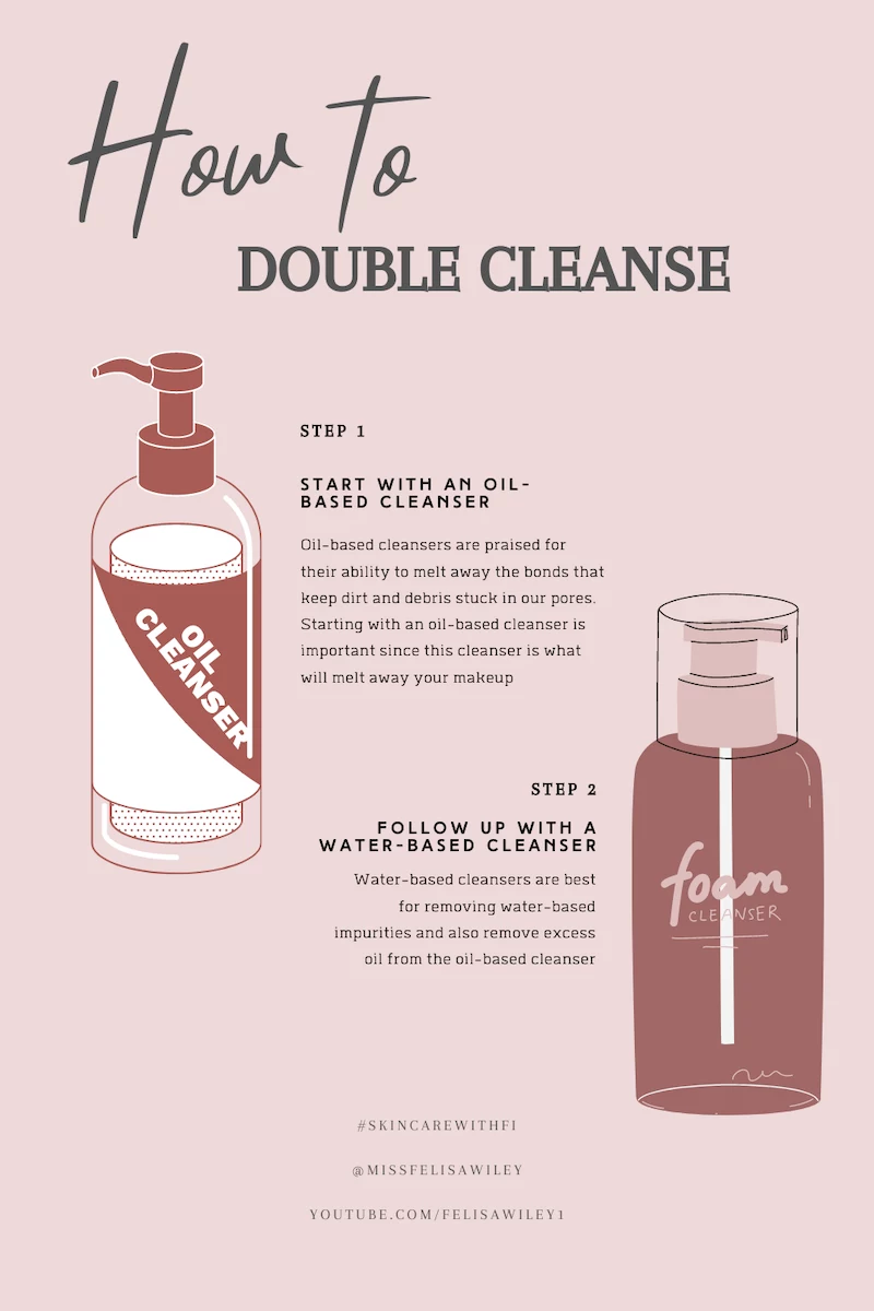 how to double cleanse information