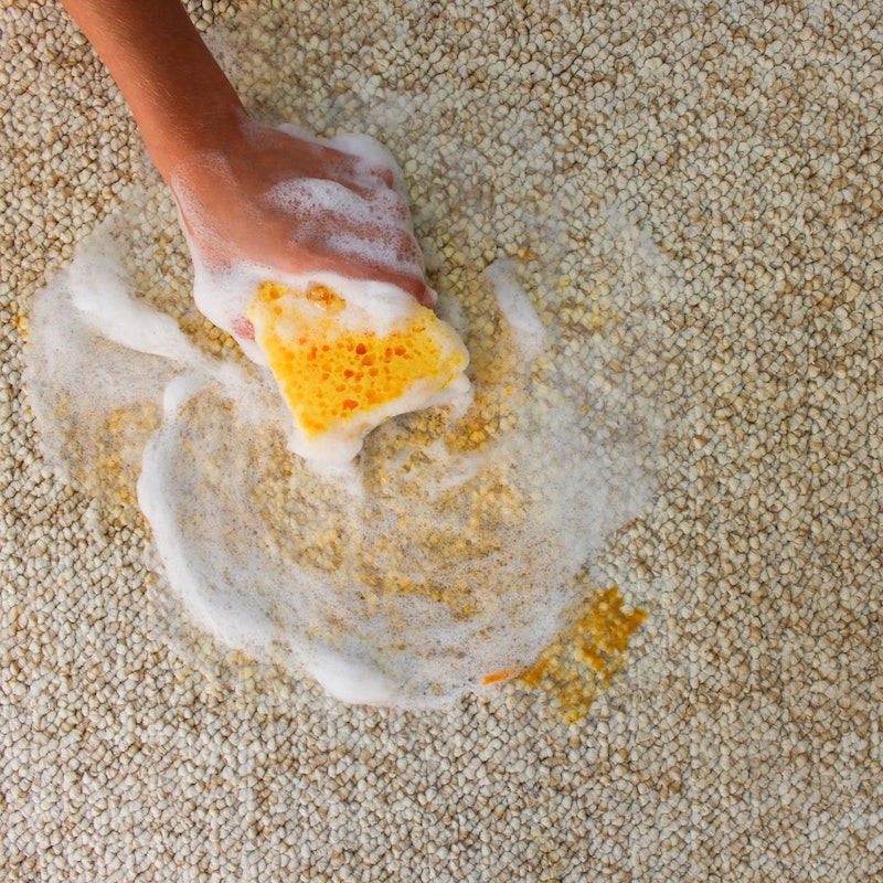 how to get wet slime out of carpet sponge and dish soap to clean carpet get rid of slime
