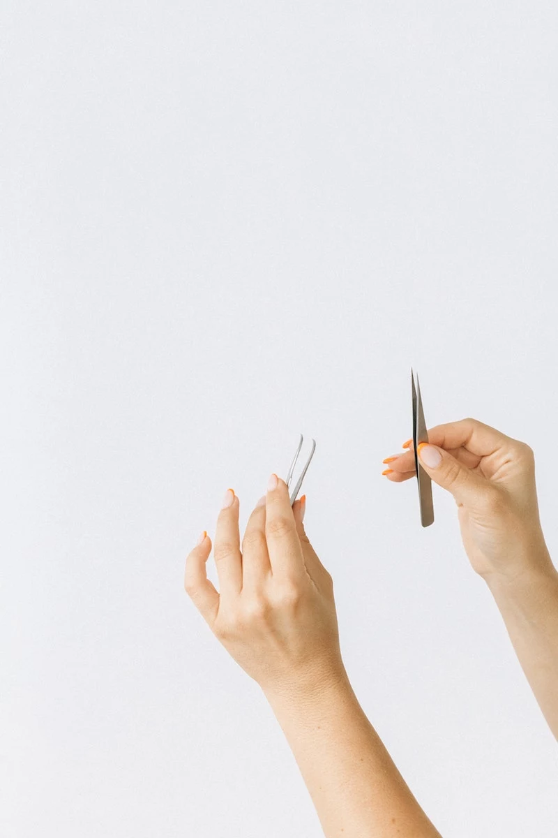 how to shave without getting razor bumps tweezers