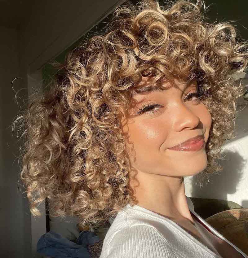 spring hair colors curllights