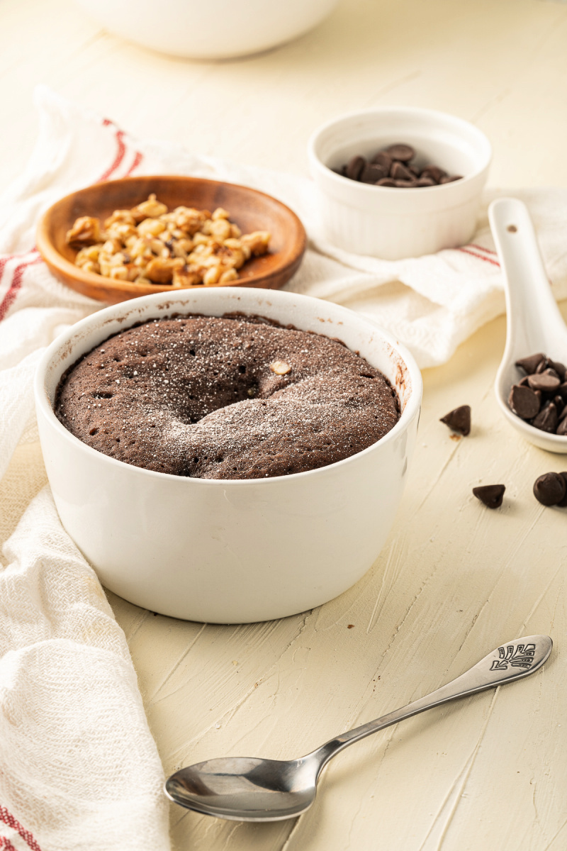 vegan chocolate mug cake low calorie chocolate desserts