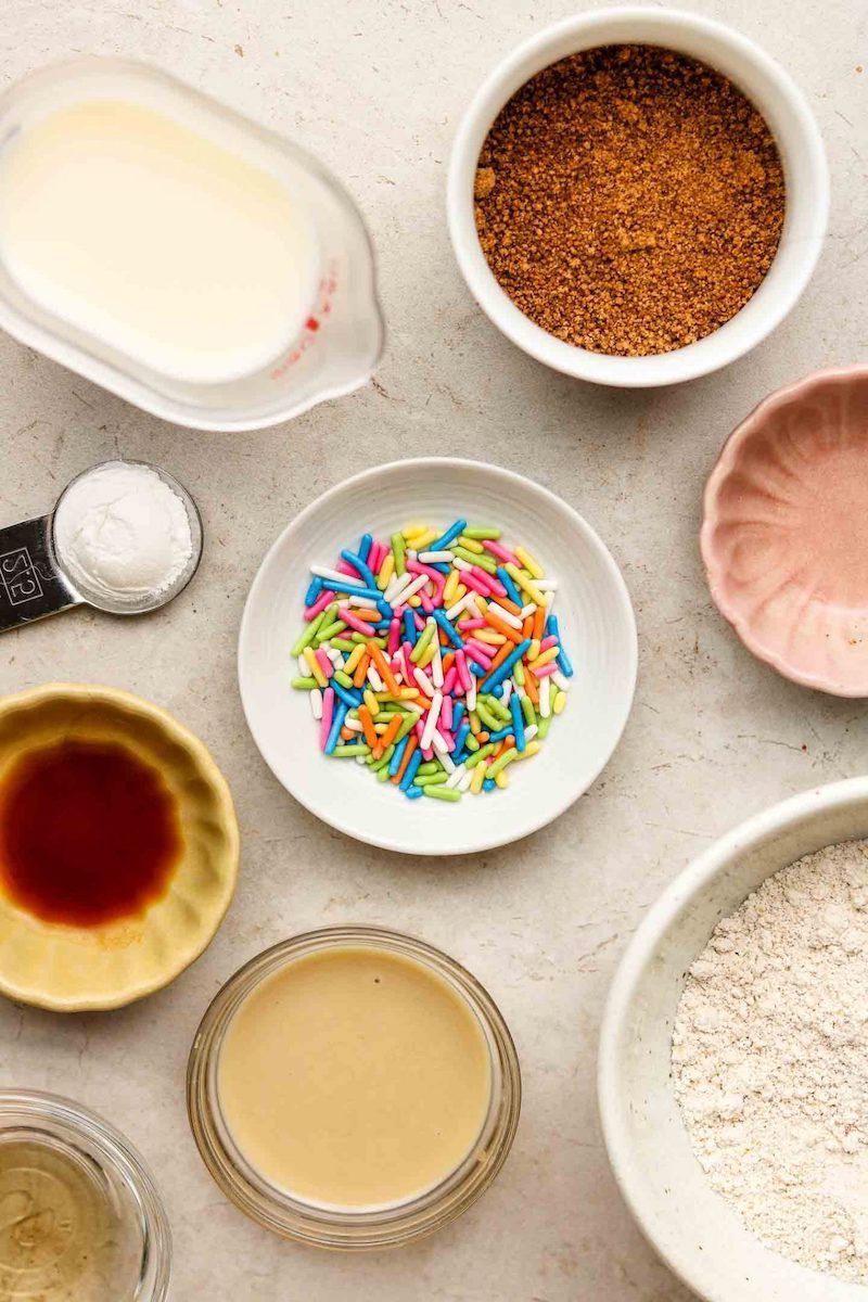 vegan funfetti mug cake recipe microwave desserts