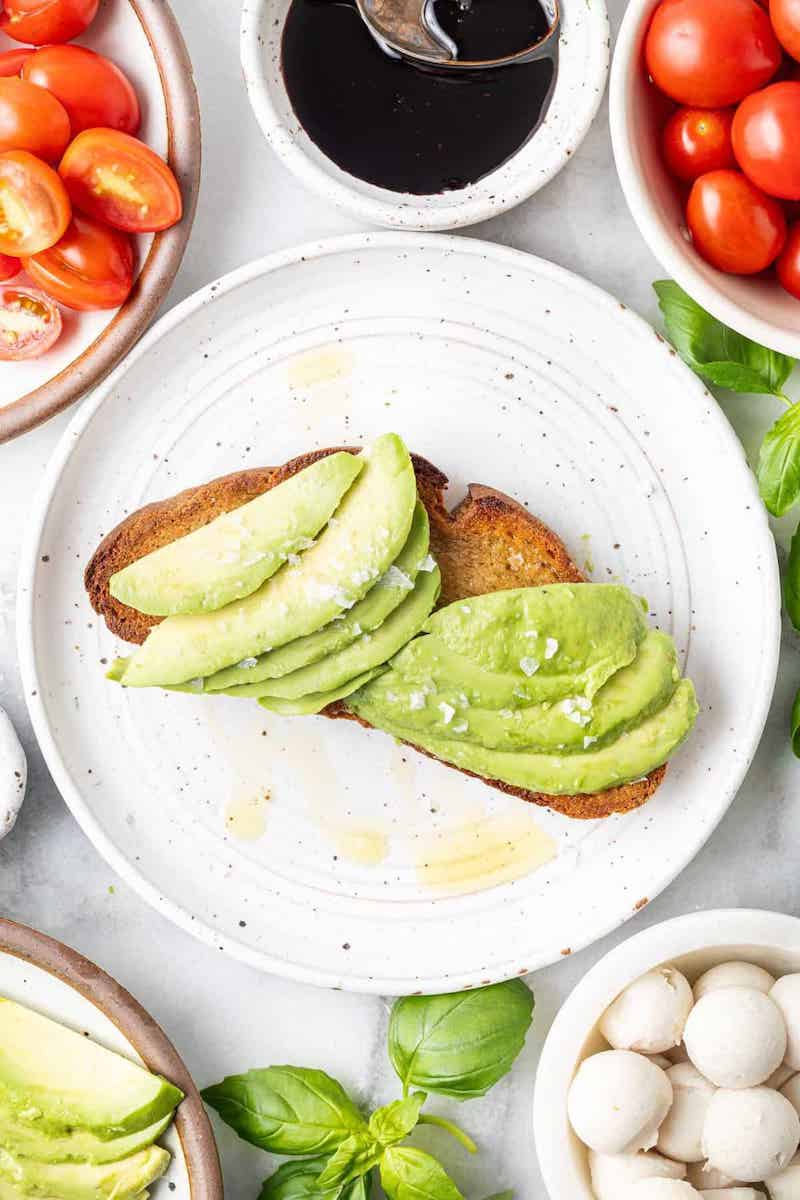 20 caprese avocado toast fancy breakfast