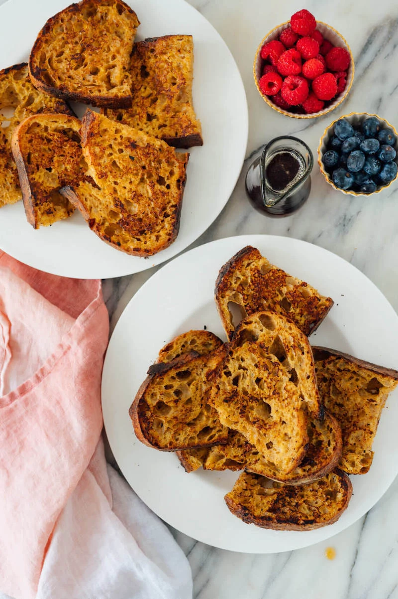 25 french toast on serving platters fancy breakfast ideas