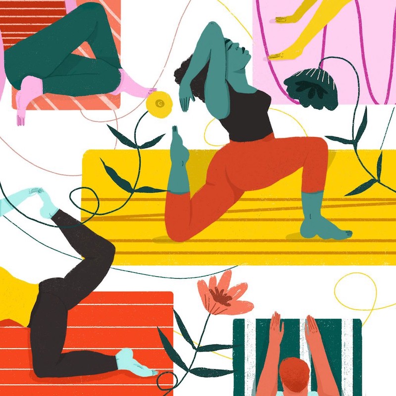 26 idées d'exercices de yoga pour une journée de soins personnels