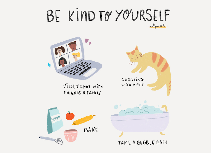 6 self care day be kind