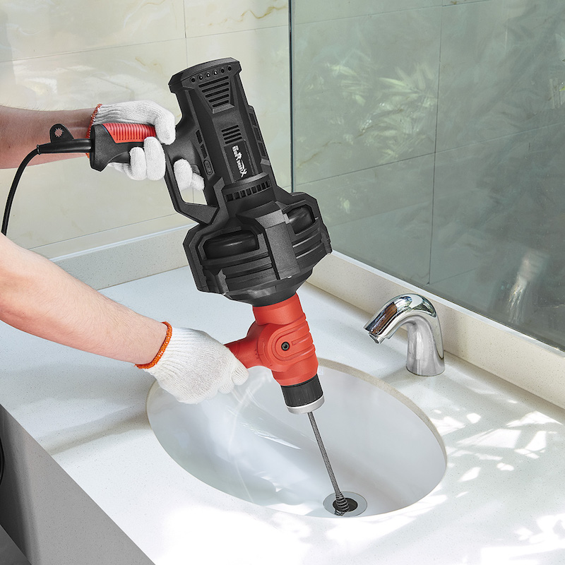 how to unclog sink advanced snake device