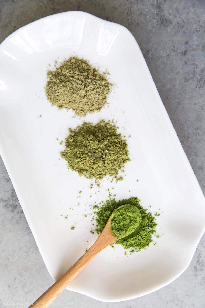 matcha sugar cookies matcha powder