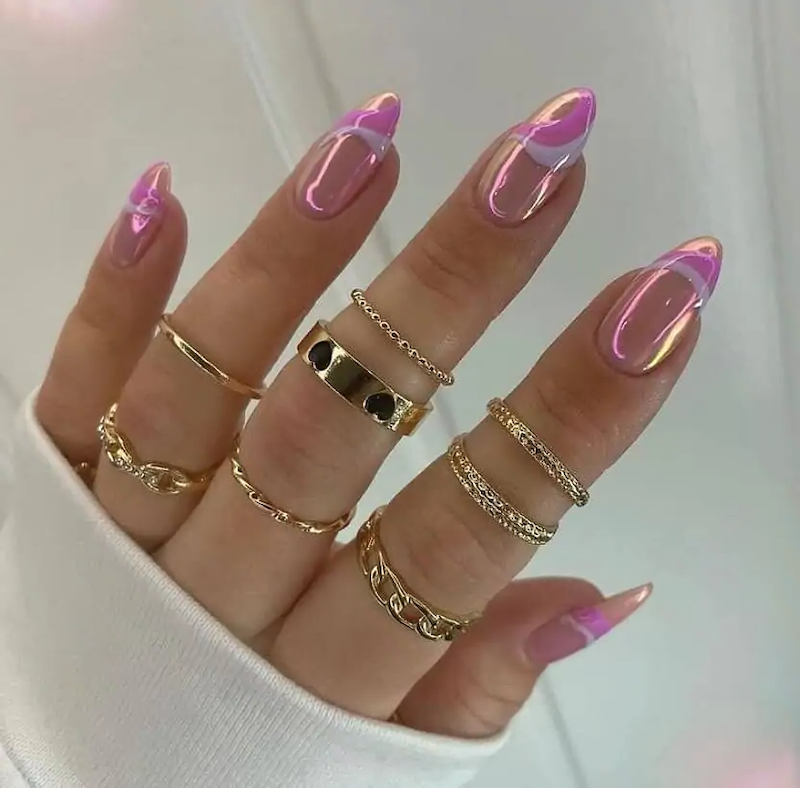 nails 2022 pink