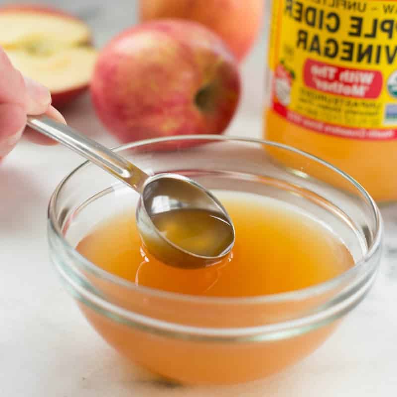 benefits of apple cider spoonful of vinegar