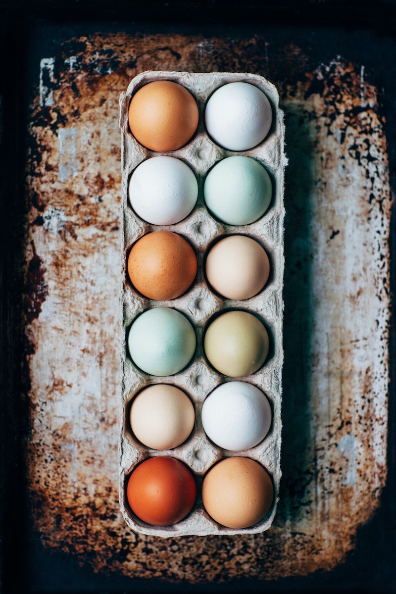 best foods for preventing hair loss different colored eggs