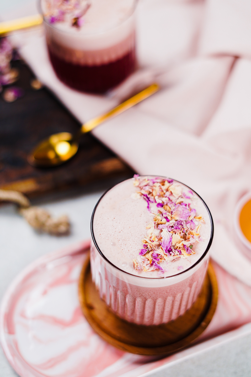 how to make pink moon milk