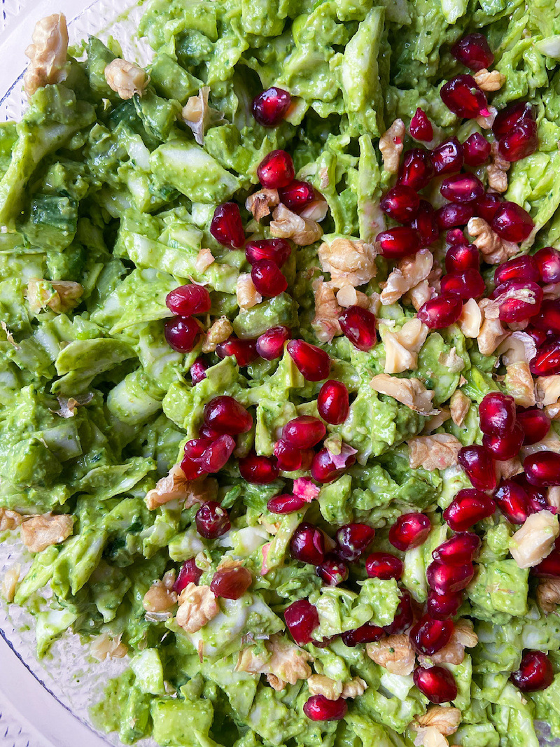 how to make viral green goddess salad