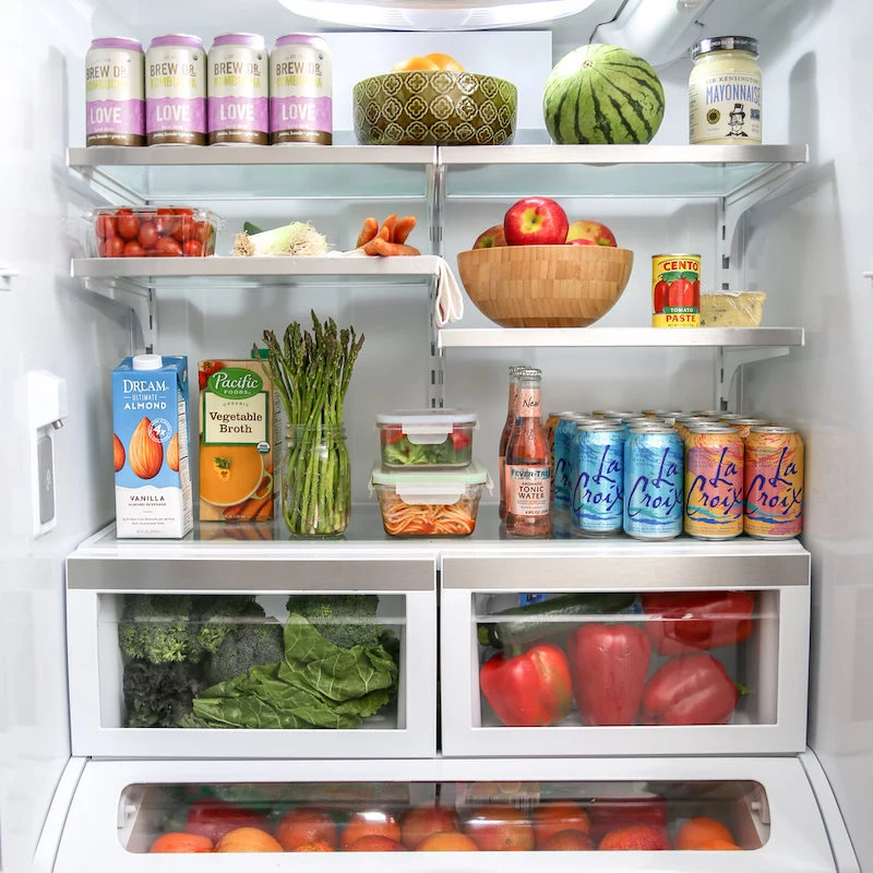 how to organize fridge and freezer