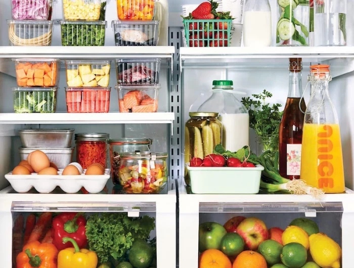 how to organize fridge properly
