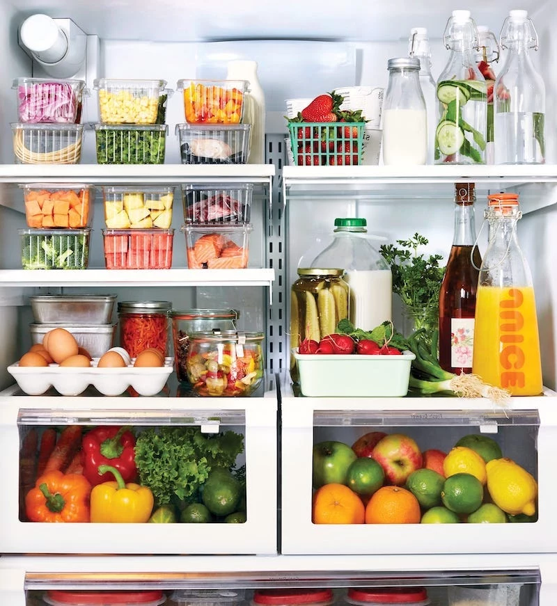 how to organize fridge properly