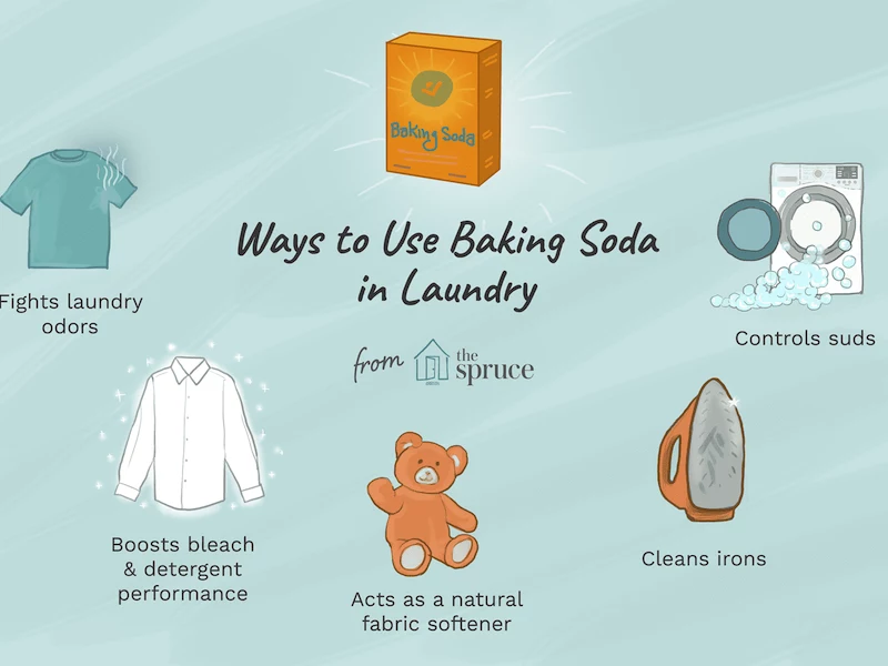 how to wash towels with baking soda
