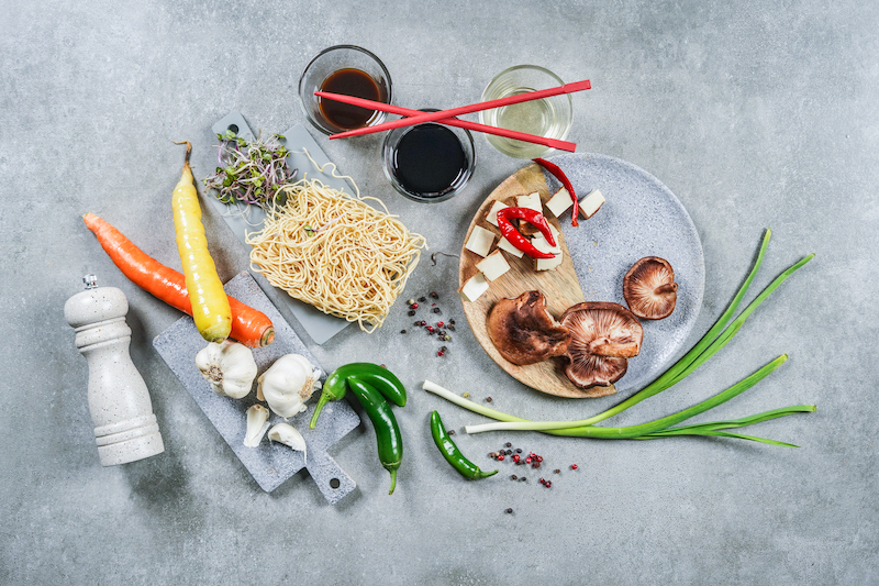 ingredients for sweet and sour stir frys