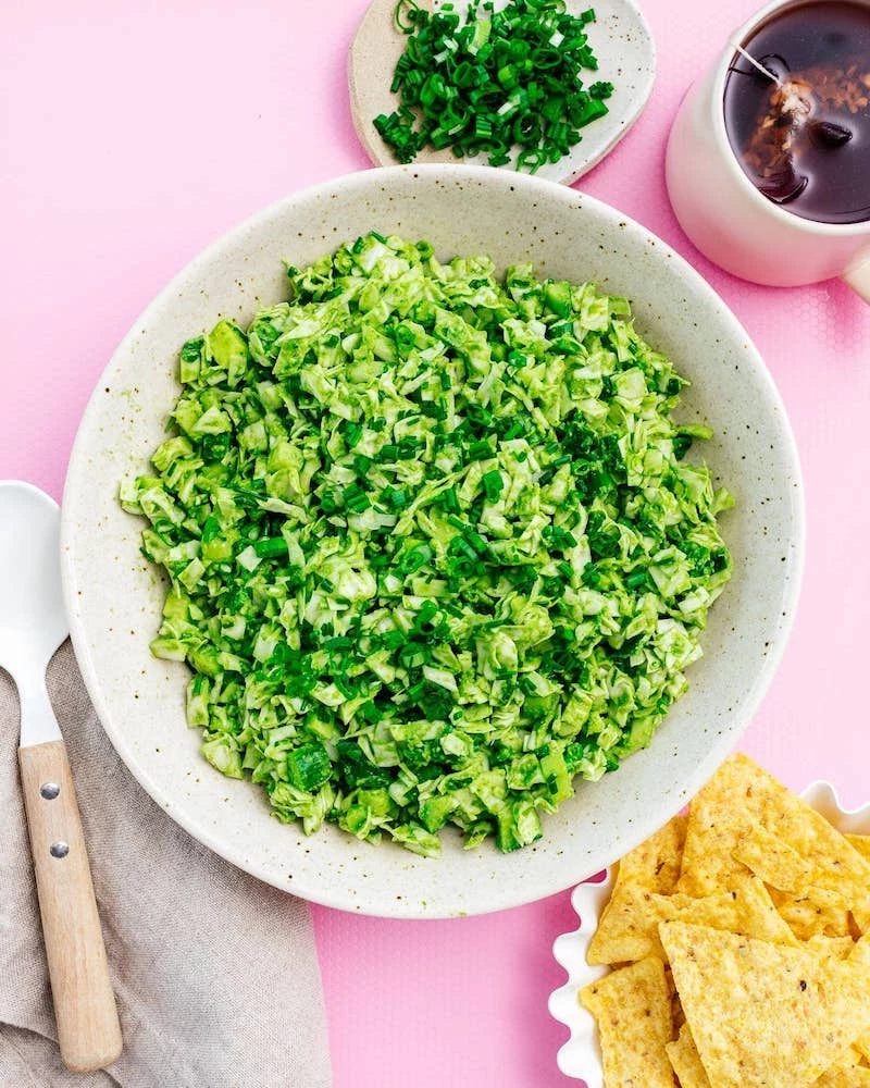 tiktok viral green salad best recipe