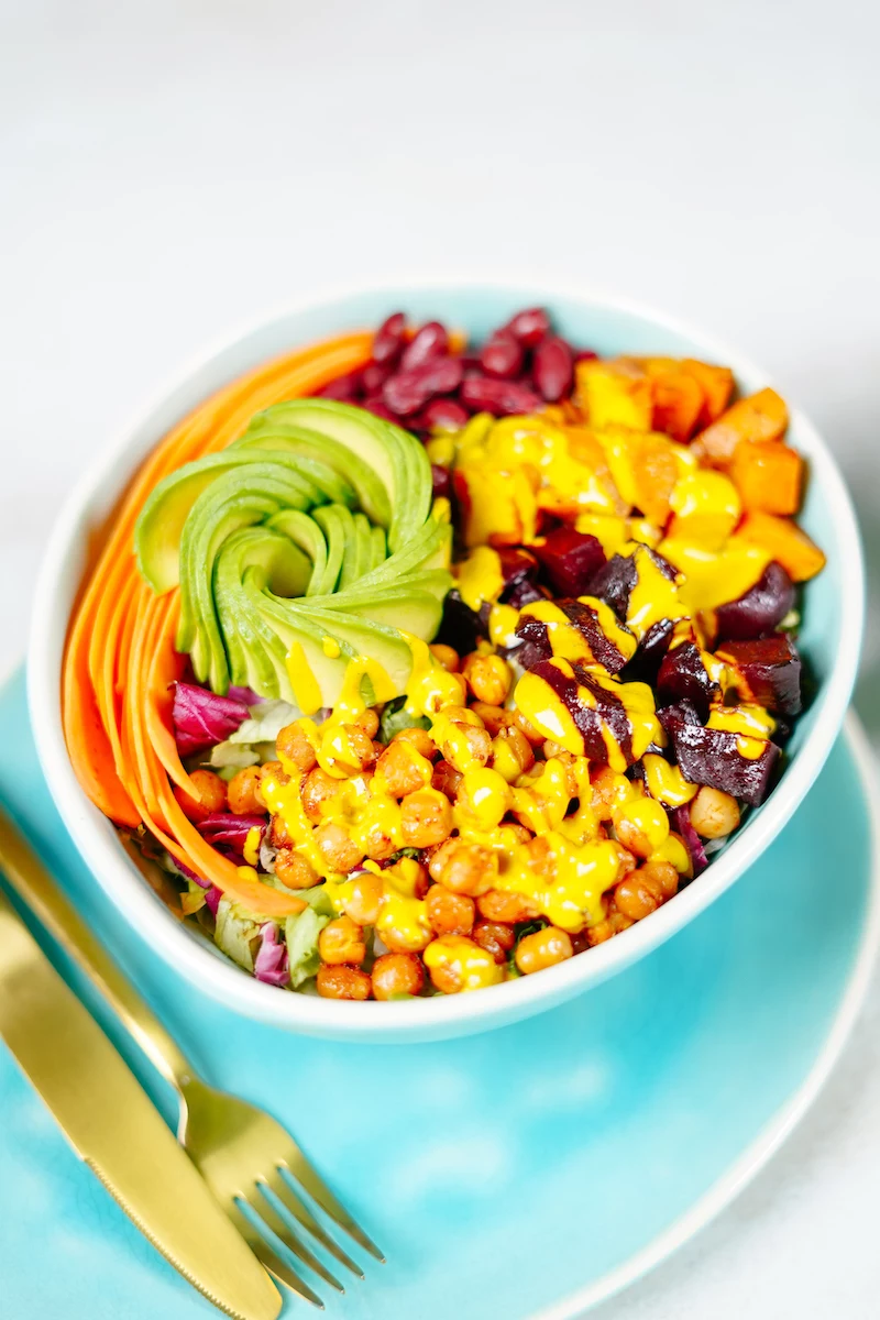 vegan buddha bowl high protein