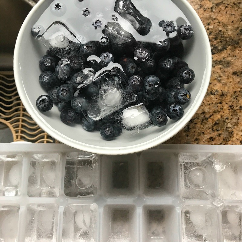 how to best store blueberries