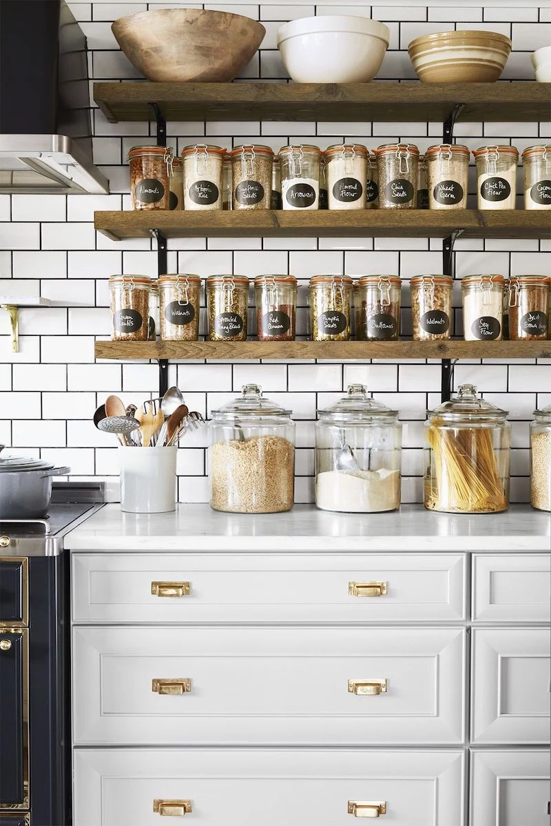 how to organize a small kitchen without drawers