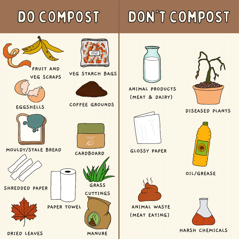 how to start composting in an apartment