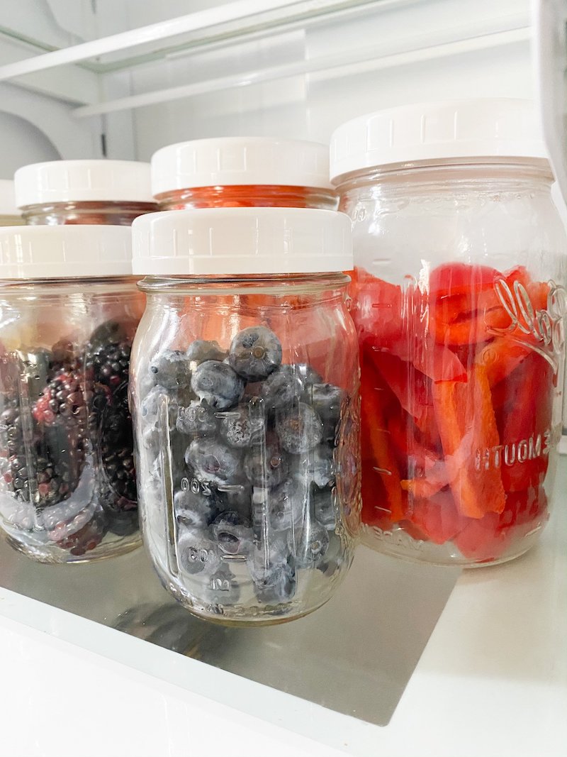 how to store blueberries in the refrigerator