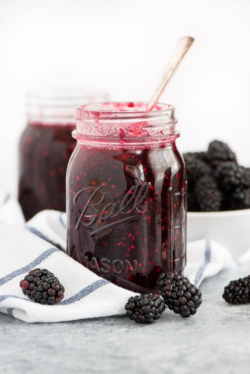 how to wash blackberries with vinegar