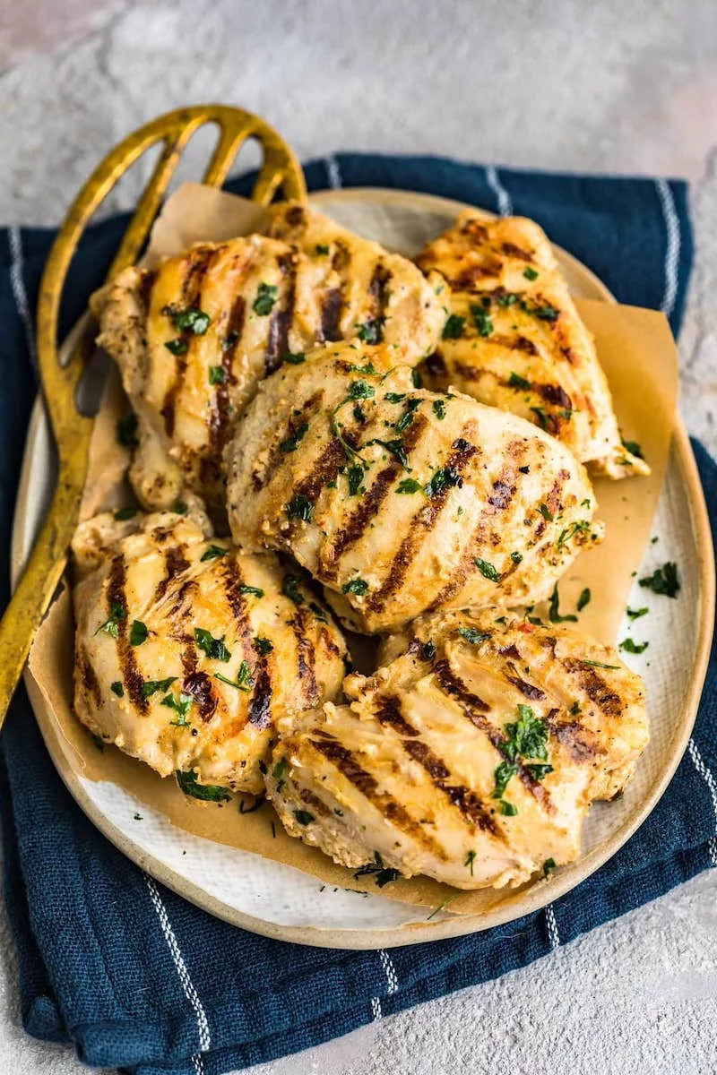 yogurt marinated chicken thighs recipe