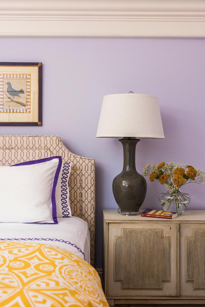 lavender bedroom collected pieces