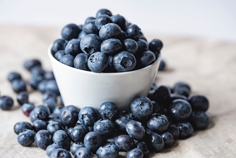 anti-aging bowl full of blueberries