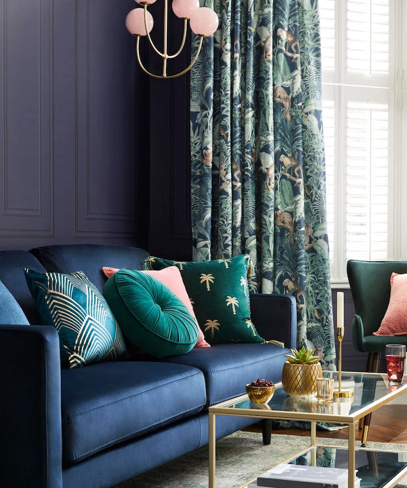 blue living room ideas gemini zodiac color palette
