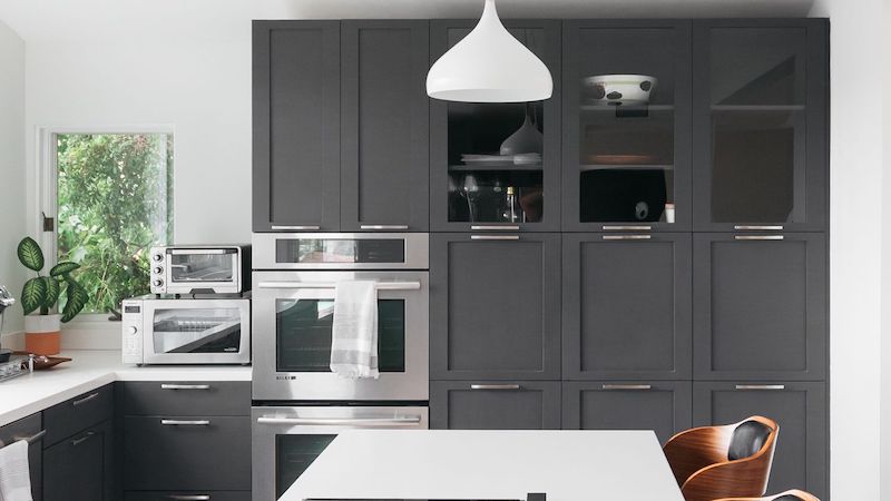 colors to not paint your kitchen dark gray kitchen cabinets